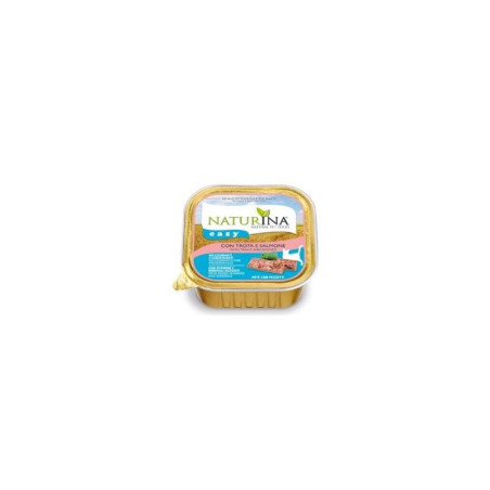 NATURINA Easy Cat  - Łosoś z pstrągiem, 100 g , mokra karma dla kotów
