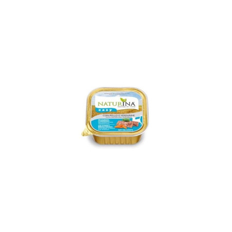 NATURINA Easy Cat  - Kurczak z warzywami, 100 g , mokra karma dla kotów