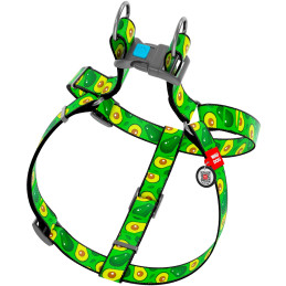 Waudog, szelki, zielone. S