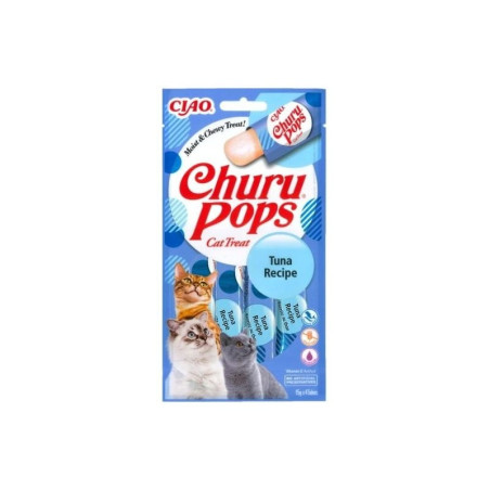 INABA CAT, CHURU POPS TUNA, 4 x 15 g (60 g)