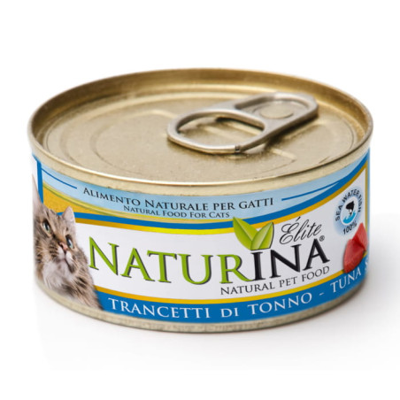 Naturina Elite Filet z tuńczyka, puszka 70 g