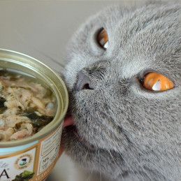 Naturina Elite Filet z kurczaka z kaczką, puszka 70 g