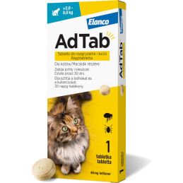 AdTab Tabletka 48mg, kot, 2 kg-8 kg