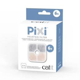Catit, filtr do fontanny Pixi dla kota, 6 szt