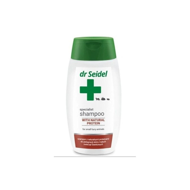 DR SEIDEL, SZAMPON DLA MAŁYCH ZWIERZĄT FUTERKOWYCH, 220 ml