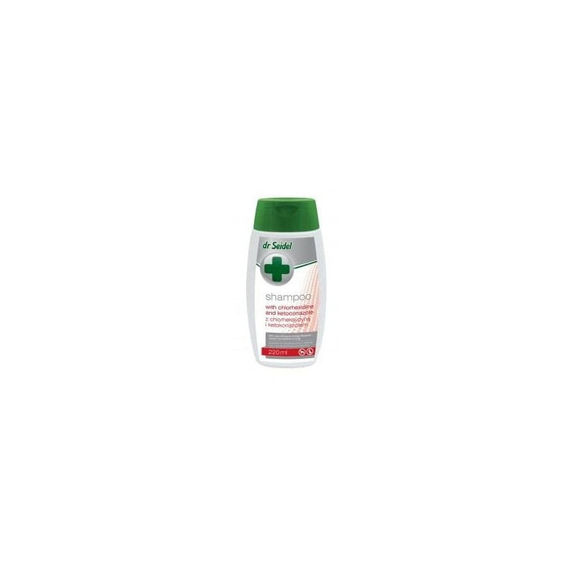 DR SEIDEL , SZAMPON Z CHLORHEKSYDYNĄ i KETOKONAZOLEM , 220 ml