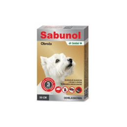 SABUNOL GPI, OBROZA DLA PSA ODBLASKOWA, 50cm