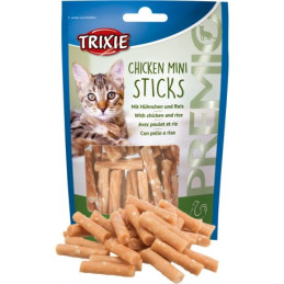 Trixie, kot, Premio Mini Sticks, kurczak / ryż, 50 g