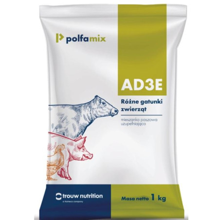 Polfamix AD3E 1kg witaminy dla zwierząt