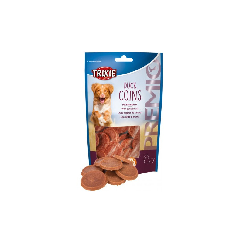 Trixie, snacki Premio, krążki z kaczki, 80 g