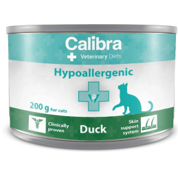 Calibra VD, kot, Hypoallergenic, kaczka, 200 g 146292