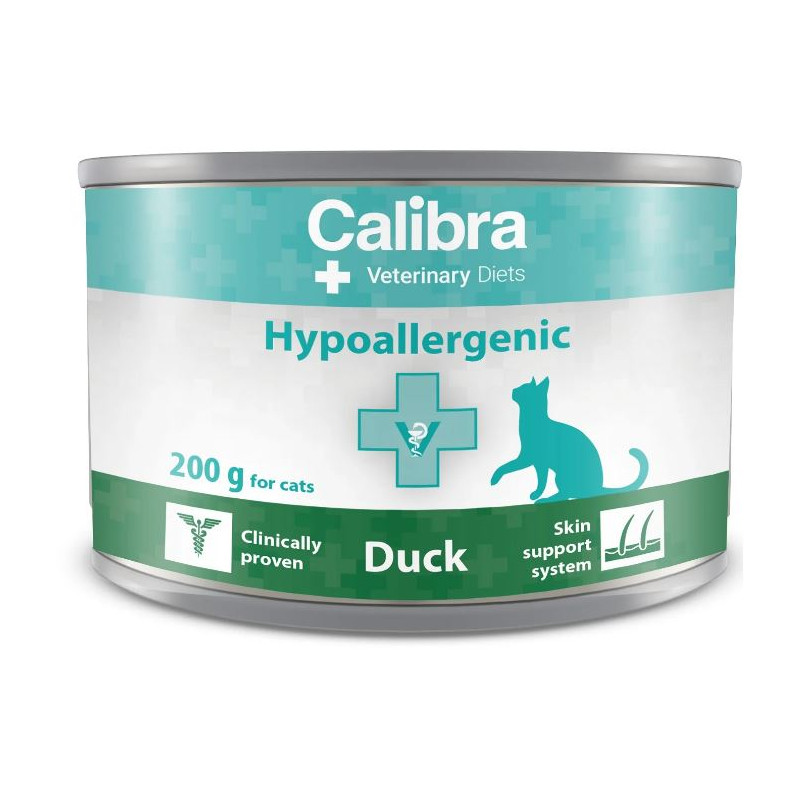 Calibra VD, kot, Hypoallergenic, kaczka, 200 g 146292