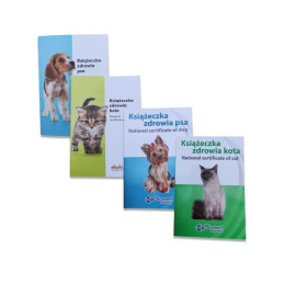 Książeczka zdrowia kota,