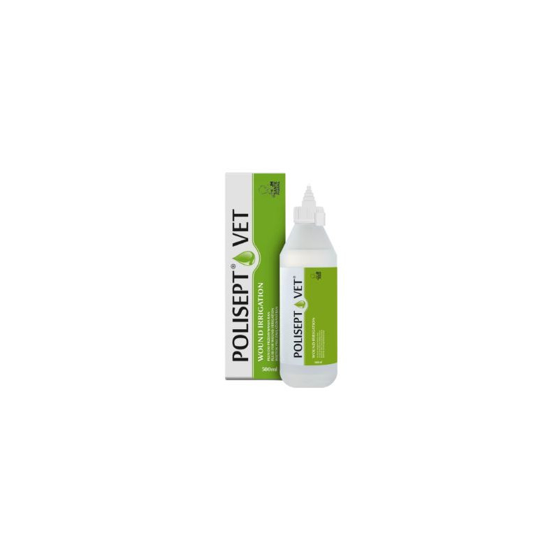 JM Sante, Polisept Vet, Wound Irrigation, płyn do przemywania ran, 500 ml