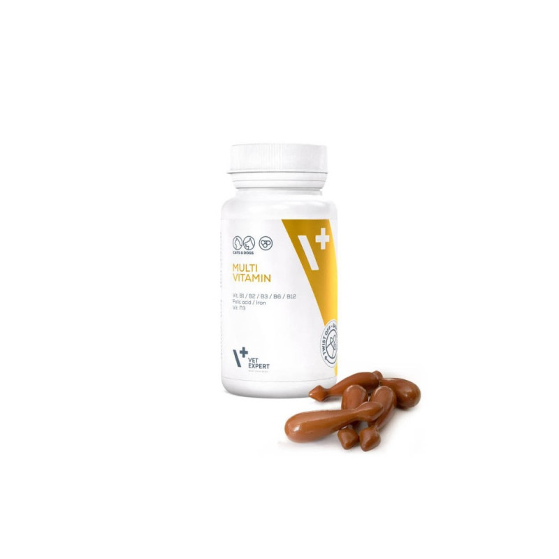 Vet Expert, Multivitamin, preparat witaminowo-mineralny, 30 kapsułek
