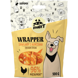 Mr. Bandit, Wrapper, zawijas z kurczaka, 500 g