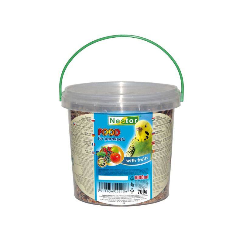 Nestor, Pokarm dla małych papug, owocowy, 1 l