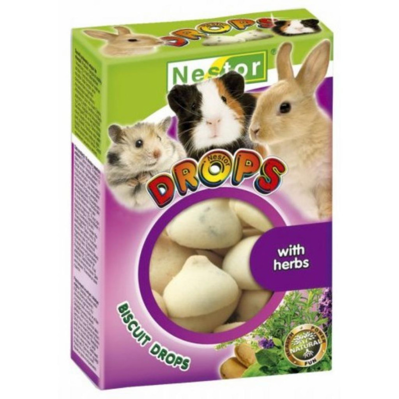 Nestor, Dropsy dla gryzoni, ziołowe, 35 g
