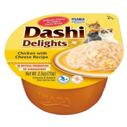 Inaba Cat Dashi Delights, kurczak z serem, 70 g