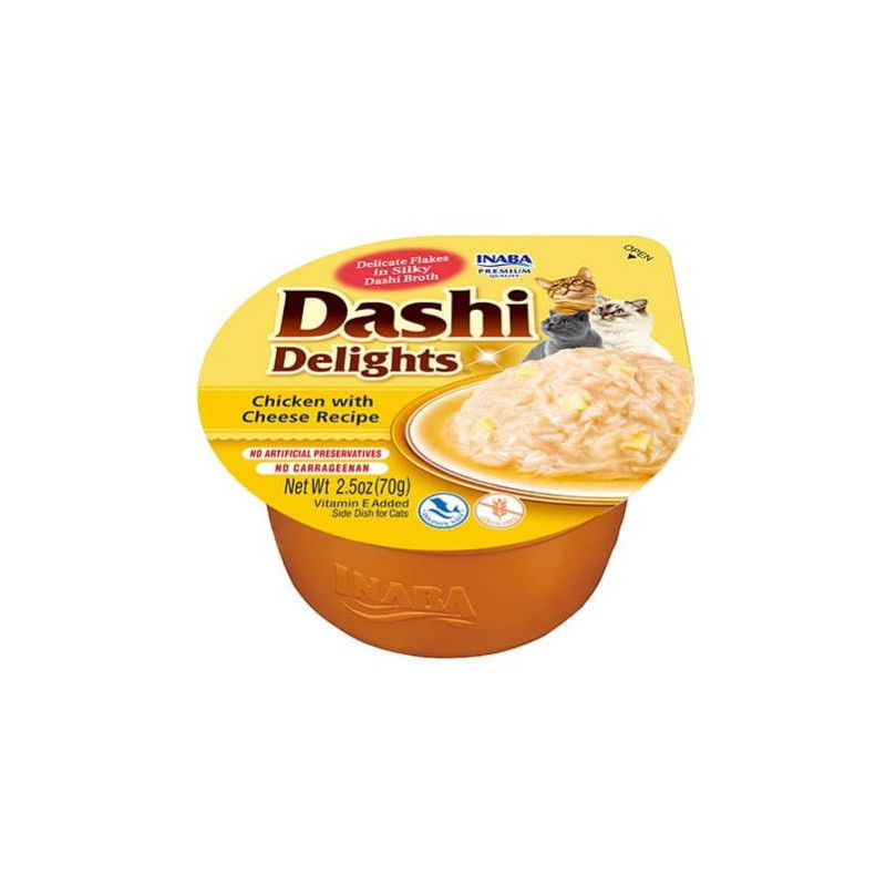 Inaba Cat Dashi Delights, kurczak z serem, 70 g