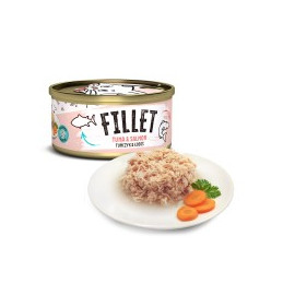 Mr. Bandit Fillet tuna with salmon - puszka mięsna dla kota 80g