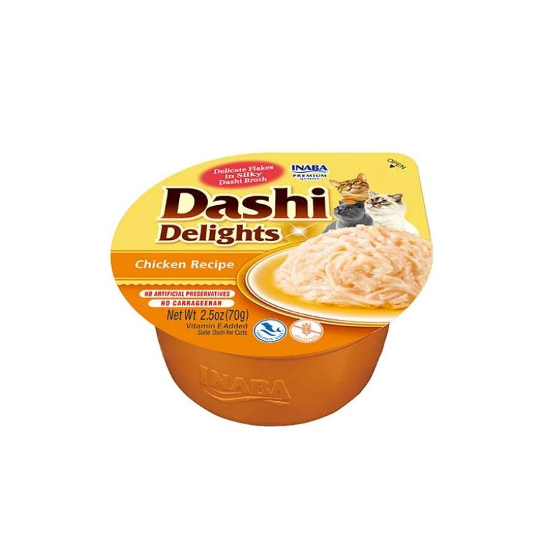 Inaba Cat Dashi Delights, kurczak,  70 g