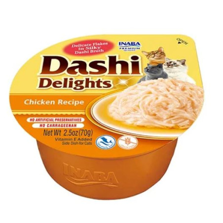 Inaba Cat Dashi Delights, kurczak,  70 g