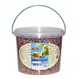 Nestor,  dla małych papug, owocowy, 3 L