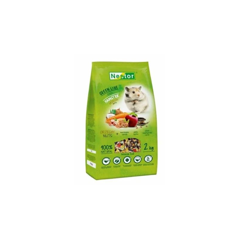 Nestor, Geen Line Food, chomik, 2 L