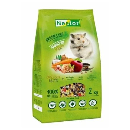 Nestor, Geen Line Food, chomik, 2 L