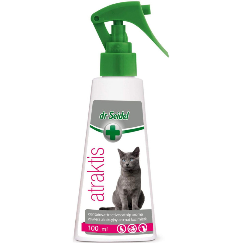 Dr Seidel, Atraktis, preparat z kocimiętką dla kotów, 100 ml