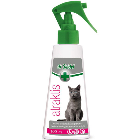 Dr Seidel, Atraktis, preparat z kocimiętką dla kotów, 100 ml