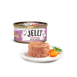 Mr. Bandit Jelly chicken with beef - puszka mięsna dla kota 80g