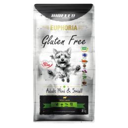 Biofeed EUPHORIA Gluten Free z jagnięciną (rasy mini i małe) 2 kg