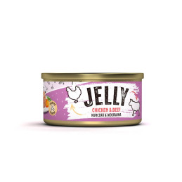 Mr. Bandit Jelly chicken with beef - puszka mięsna dla kota 80g