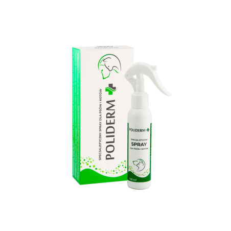 Jm Sante, poliderm, spray do pielęgnacji skóry dla psa i kota, 100ml