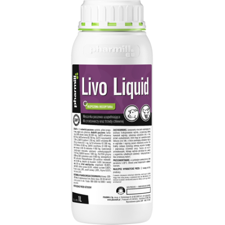 Pharmill, Livo Liquid, dla krów na wątrobę 1 litr