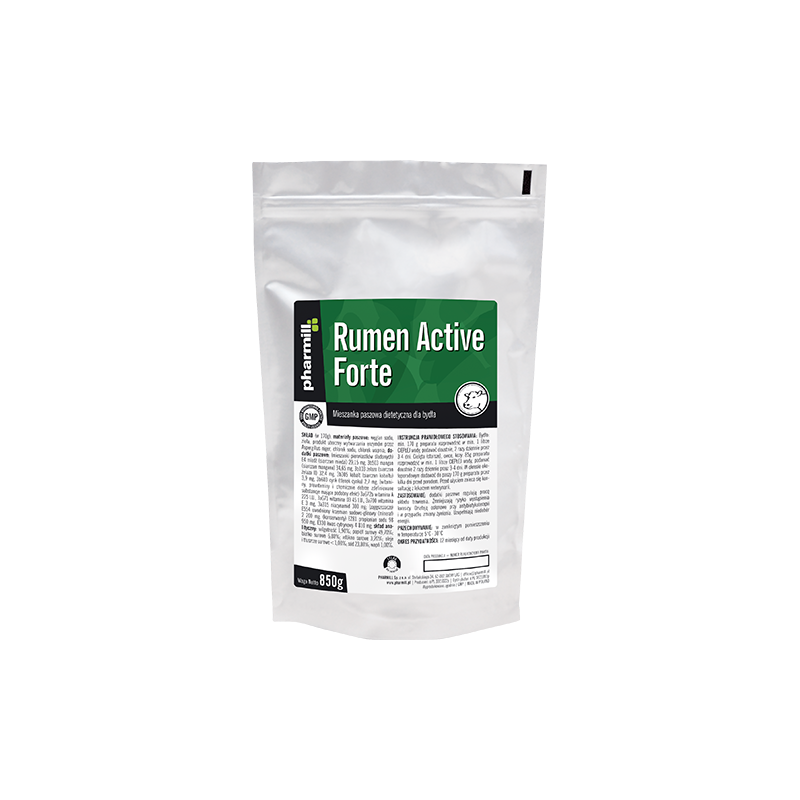 Pharmill, rumen active forte,  na kwasicę, 170g