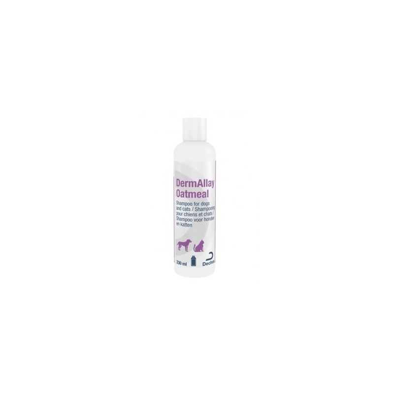 Dechra, DermAllay Oatmeal, Szampon pies/kot, 230 ml