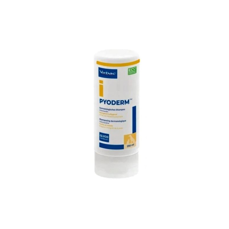 Virbac Pyoderm Przeciwgrzybiczny szampon dla psa i kota, 250 ml