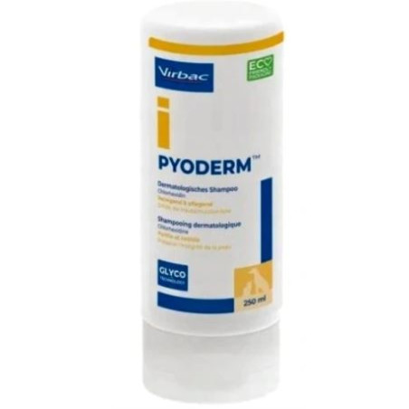 Virbac Pyoderm Przeciwgrzybiczny szampon dla psa i kota, 250 ml