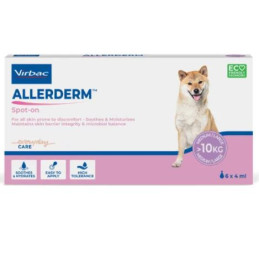 VIRBAC Allerderm Spot-on, 6x4 ml, psy powyzej 10kg