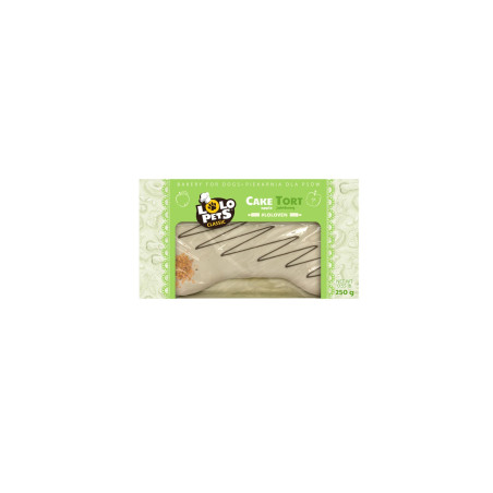 LOLO PETS, Tort dla psa jablkowy, 250g