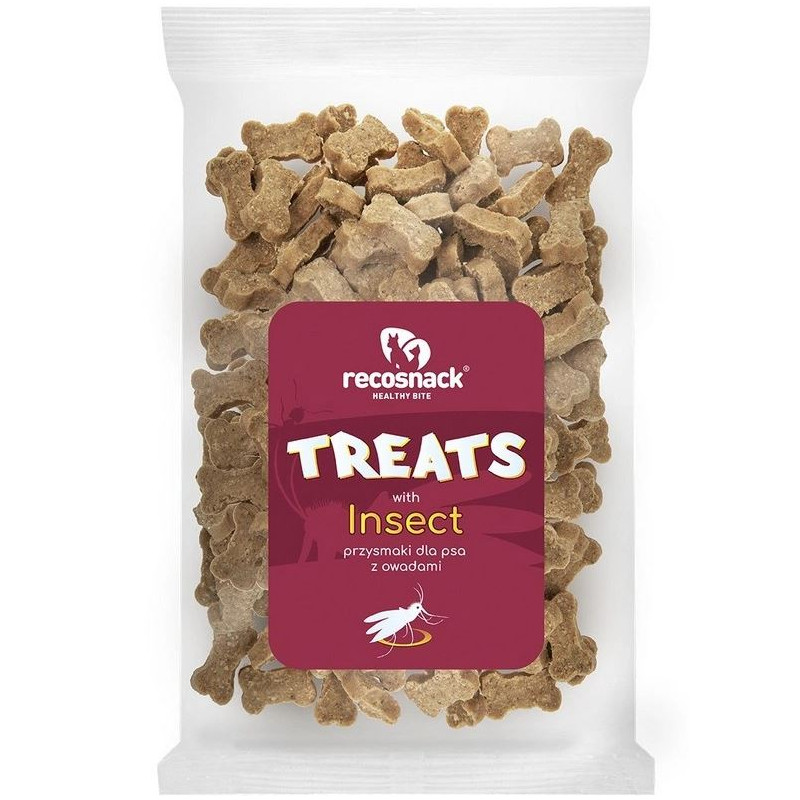 Recosnack, Instect, Przysmak dla psa z owadami, 100 g