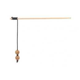 Trixie, CityStyle, wędka z kulkami dla kota, drewno/filc, 40 cm