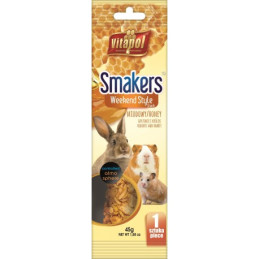 Vitapol Smakers dla gryzoni miodowy Weekend Style, 1 szt., 45 g