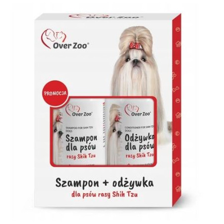 Over Zoo, Zestaw Shih Tzu,  szampon + odżywka, 490 ml