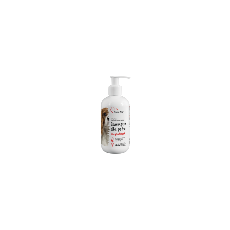 Over Zoo, szampon, psy długowłose, 250 ml