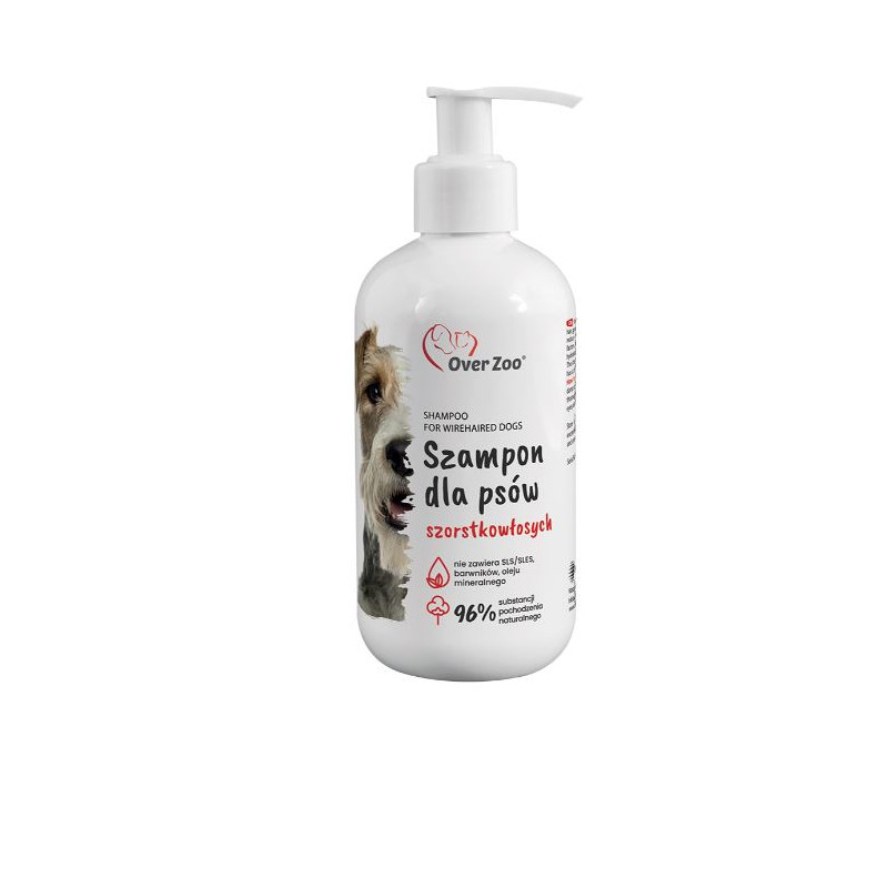 Over Zoo, Szampon dla psów szorstkowłosych, 250 ml