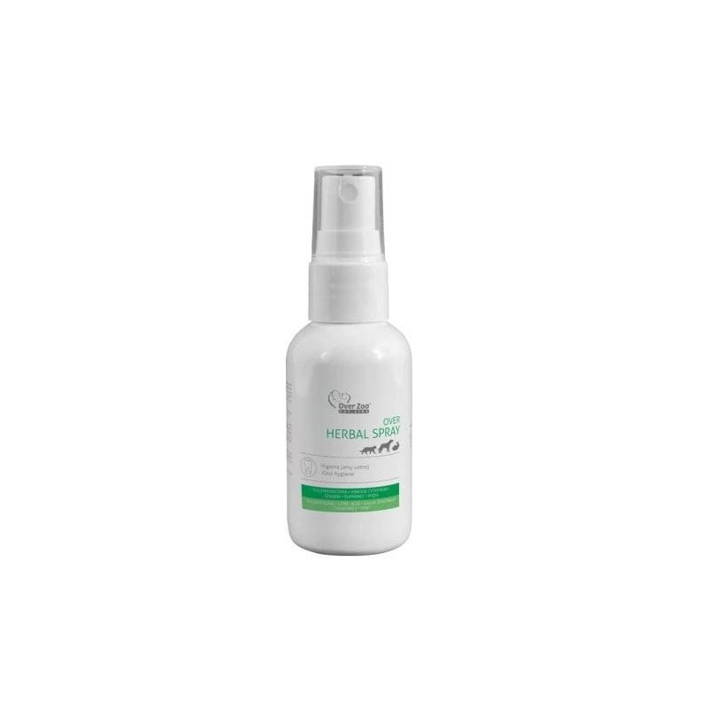 Over Zoo, Herbal Spray, Preparat do pielęgnacji jamy ustnej, 50 ml